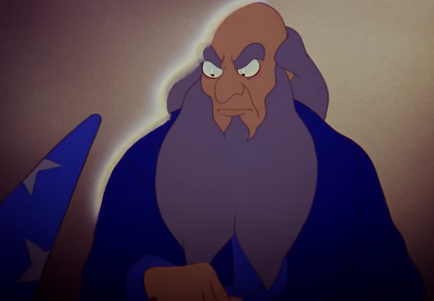 Screenshot from the animated movie Fantasia (1940)
