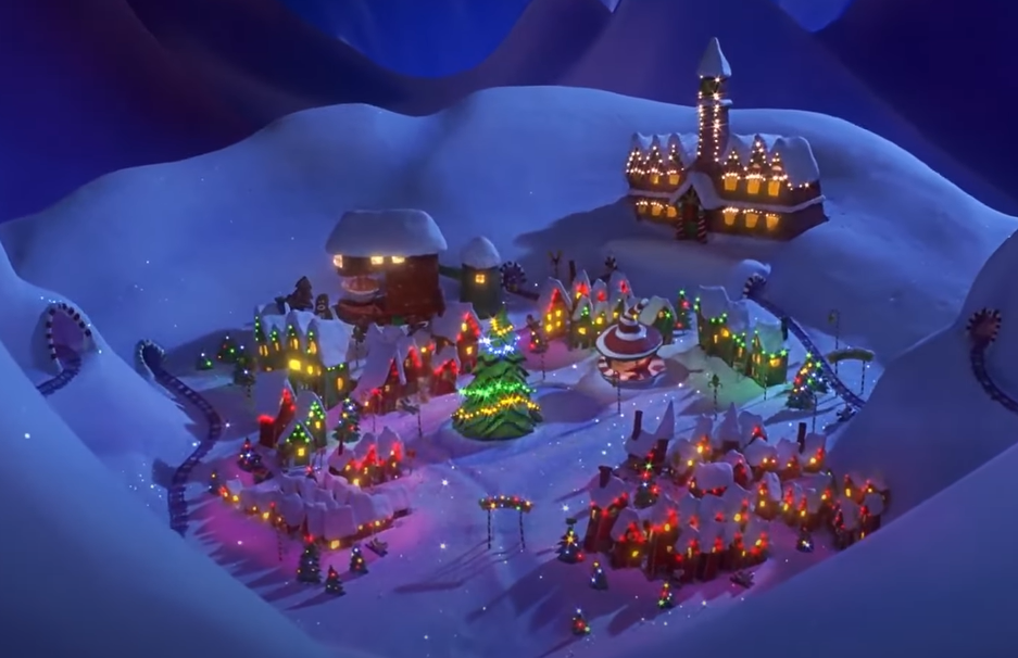 Screenshot of the movie The Nightmare Before Christmas (1993)