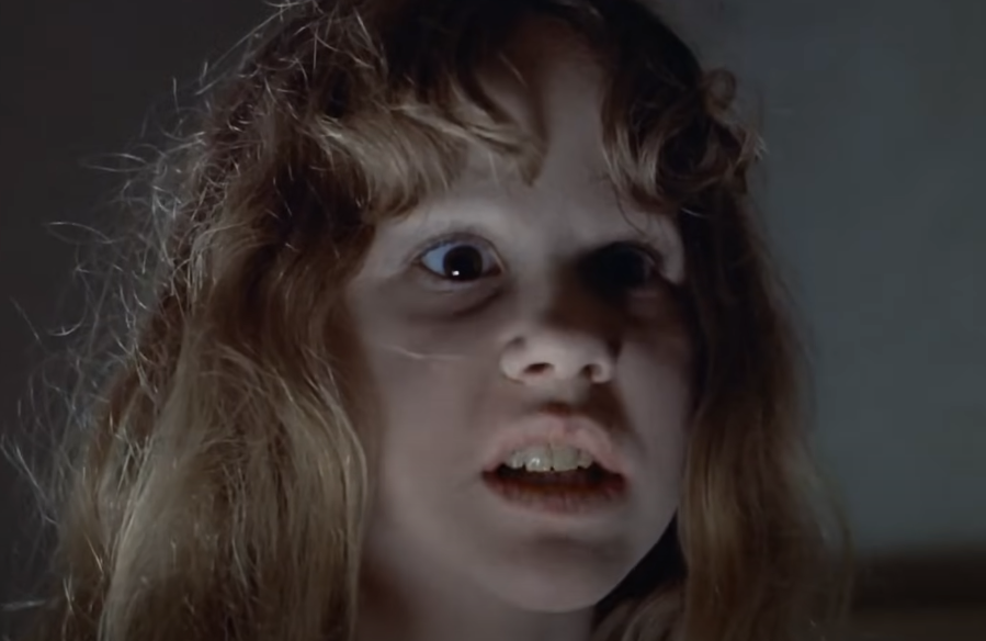 Screenshot of the movie The Exorcist