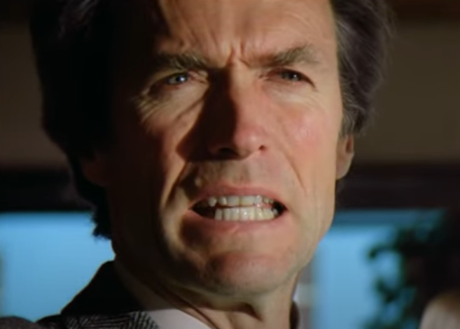 Screenshot of the movie Dirty Harry
