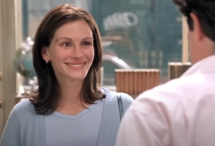 Screenshot of the movie Notting Hill