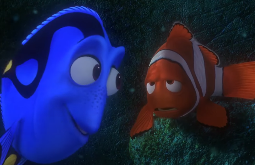 Screenshot of the movie Finding Nemo