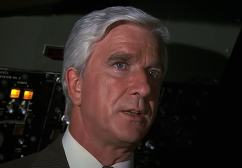 Screenshot of the movie Airplane!