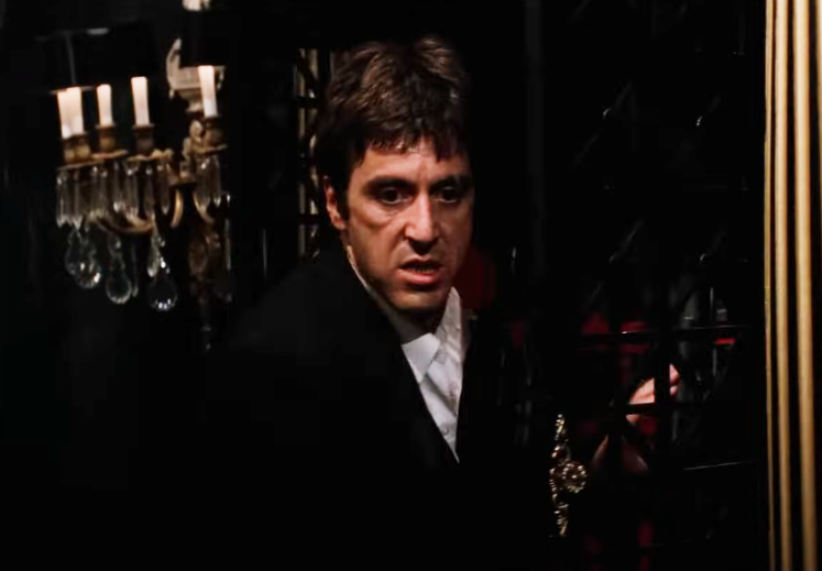 Screenshot of the movie Scarface