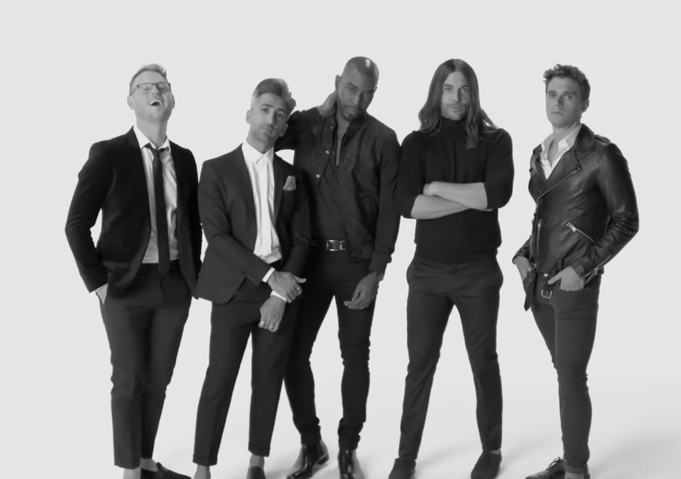 Screenshot from the TV series Queer Eye 2018-