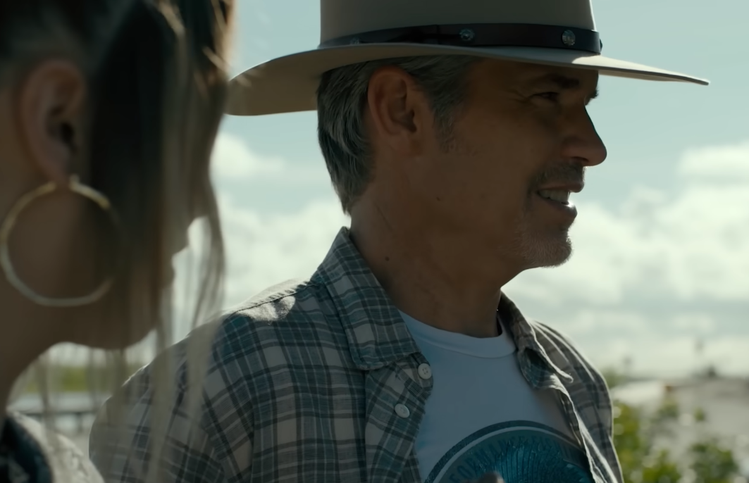 Screenshot from the TV series Justified: City Primeval (2023)