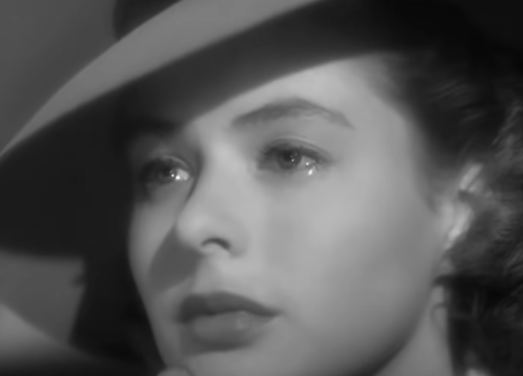 Screenshot of the movie Casablanca
