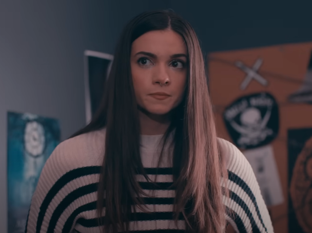 Screenshot of Lauren LaVera from the movie - Terrifier 2 (2022)