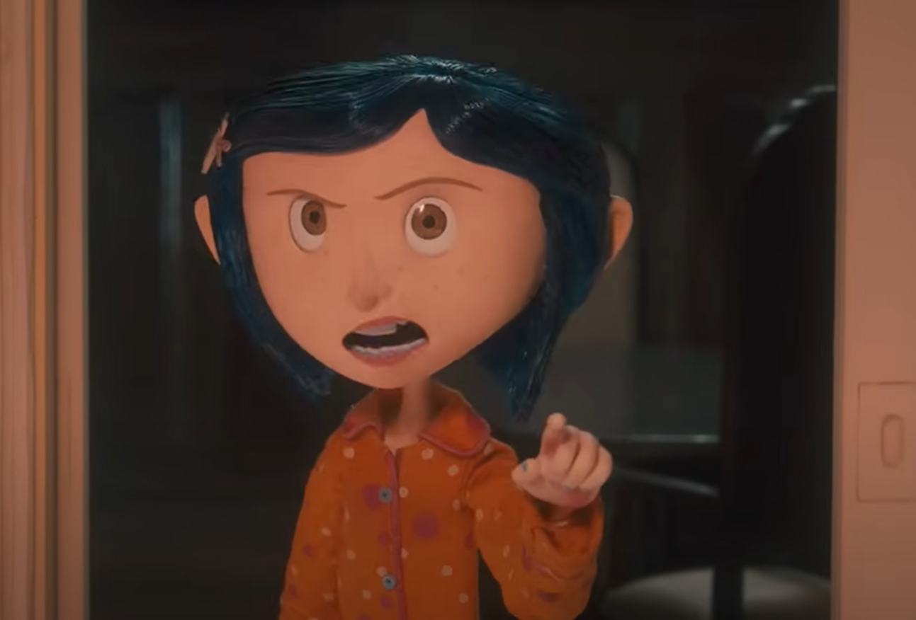 Screenshot from the animated movie - Coraline (2009)