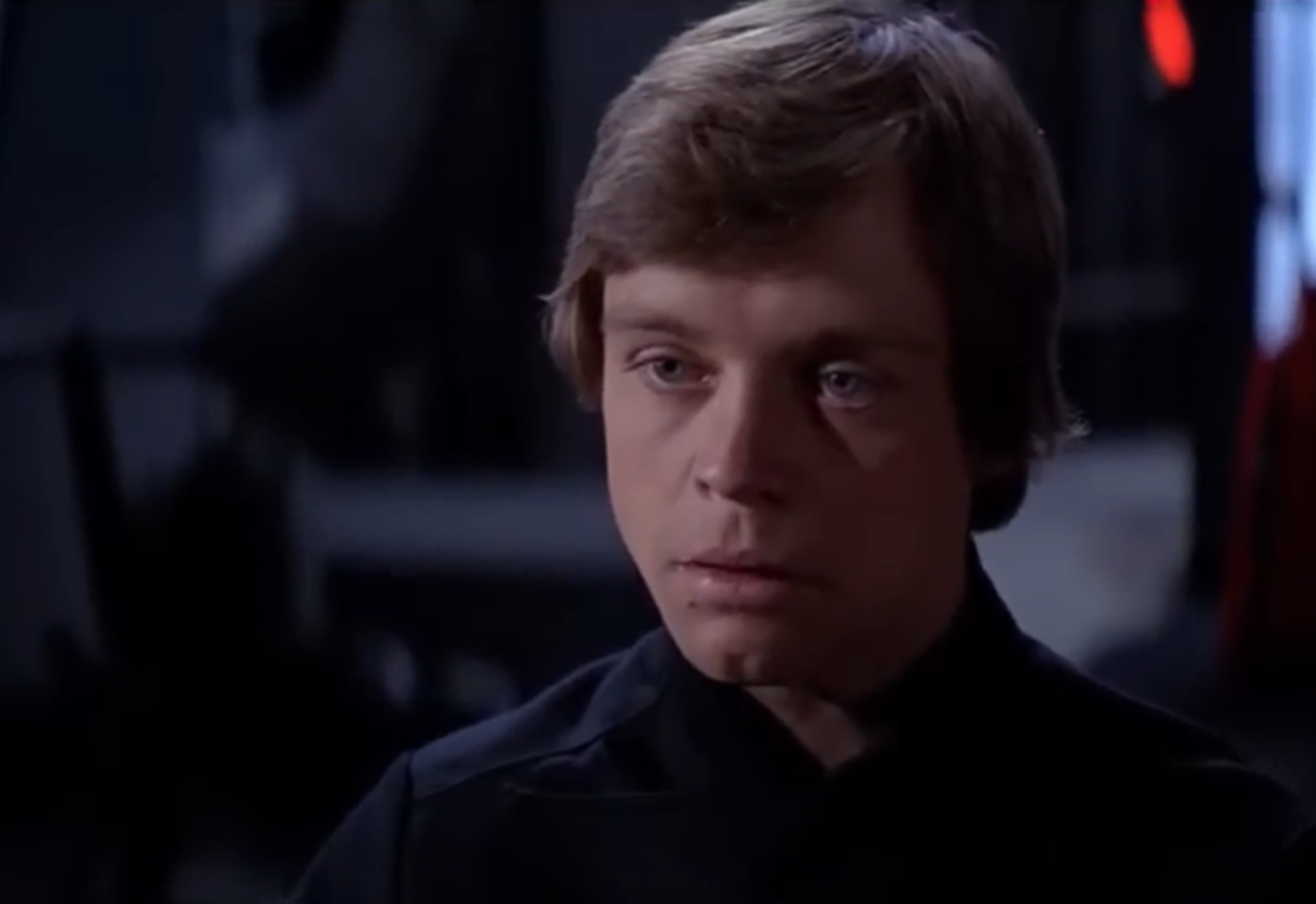 Screenshot of Mark Hamill from - Star Wars: Episode VI - Return Of The Jedi (1983)