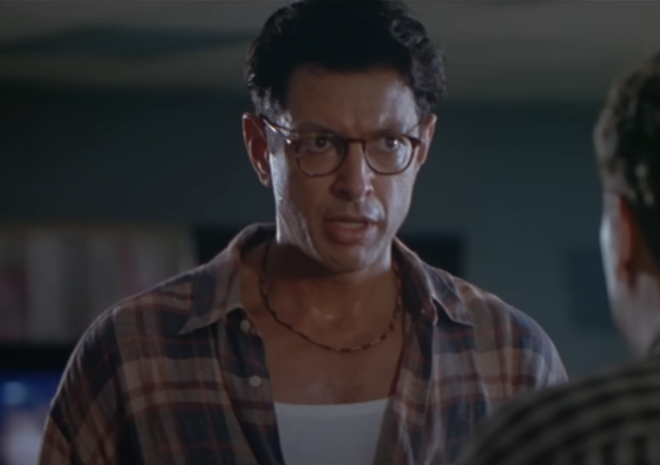 Screenshot of Jeff Goldblum from Independence Day (1996)