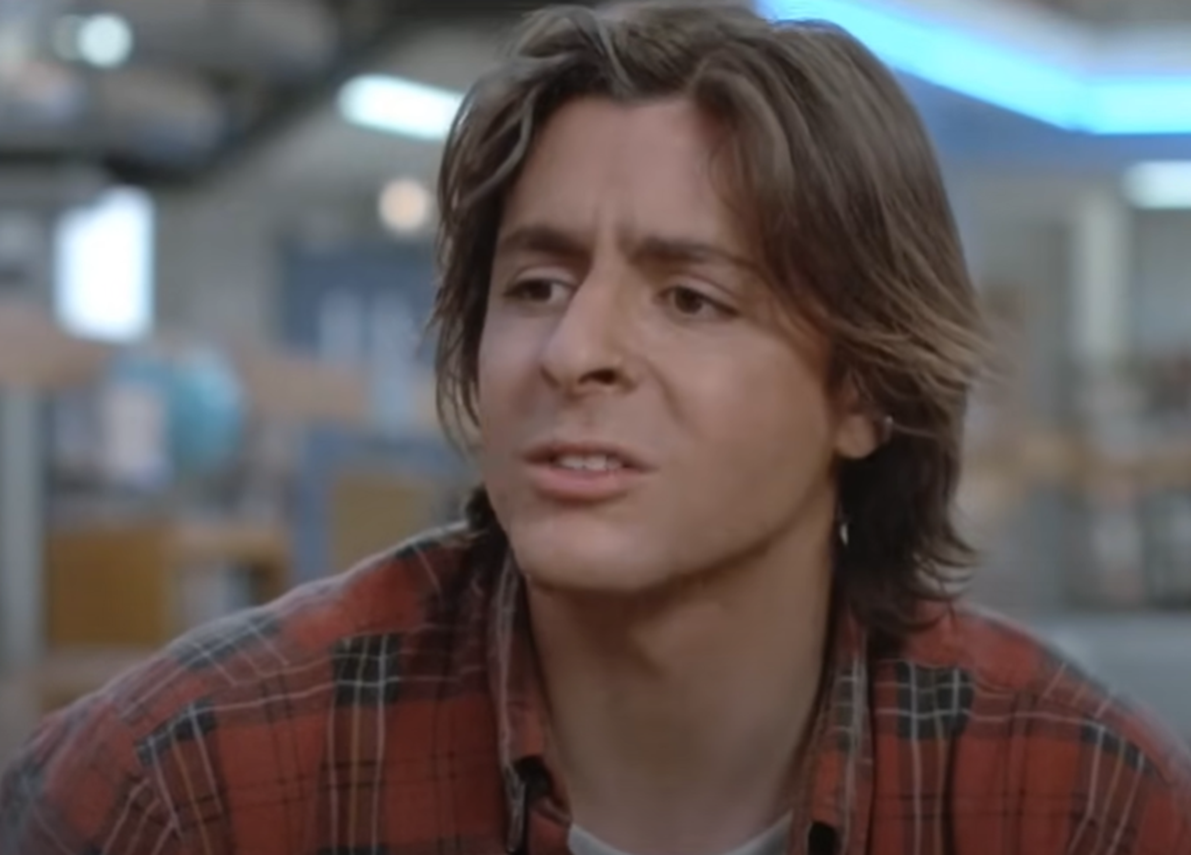 Screenshot of Judd Nelson from - The Breakfast Club (1985)