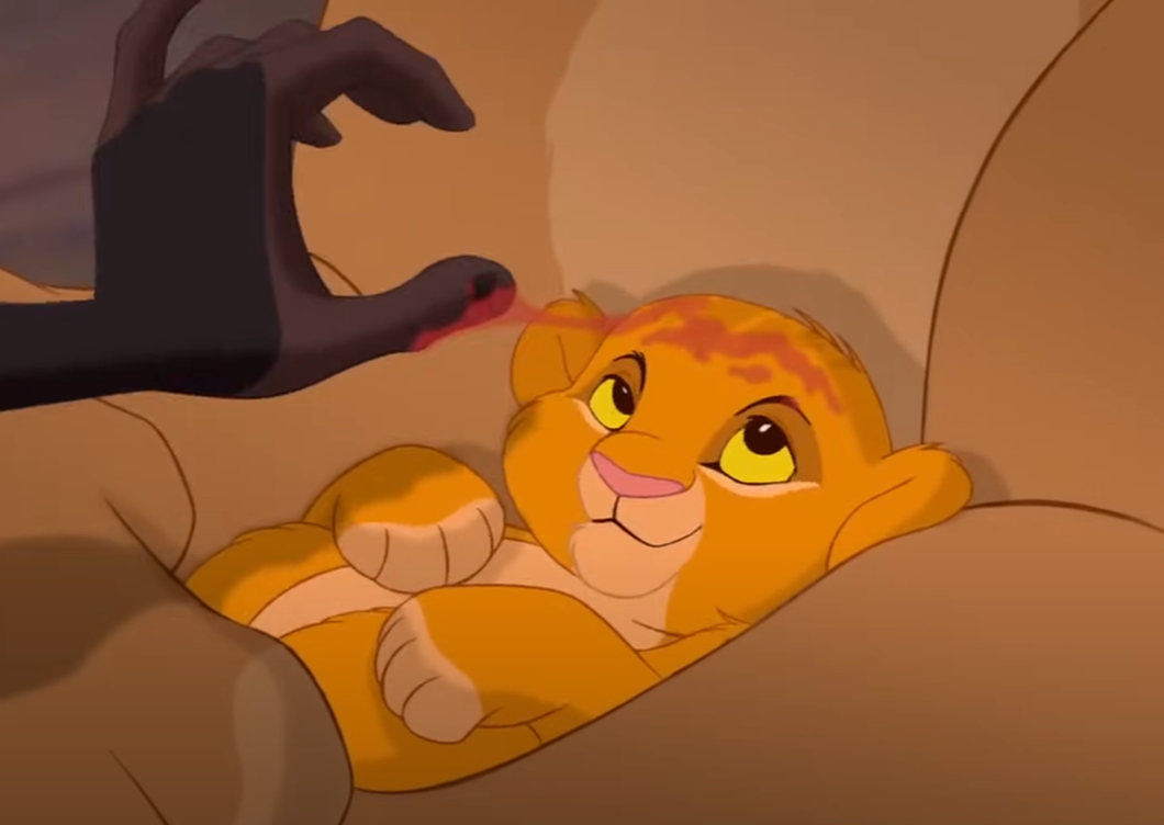 Screenshot from animated movie - The Lion King (1994)