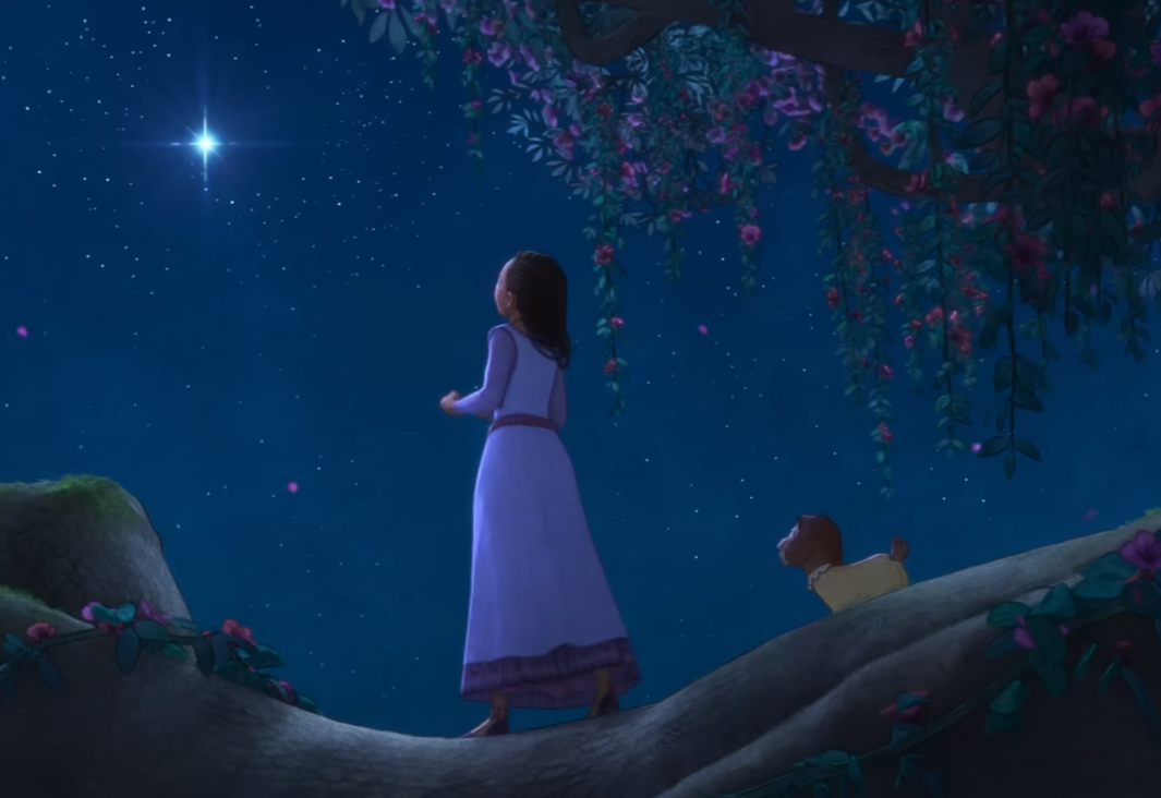 A screenshot of the movie Wish