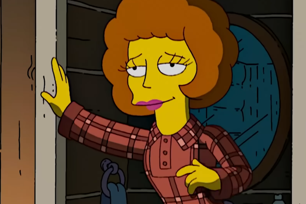 Maude Flanders from The Simpsons