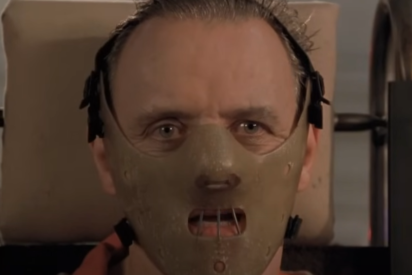 Screenshot of the movie The Silence of the Lambs