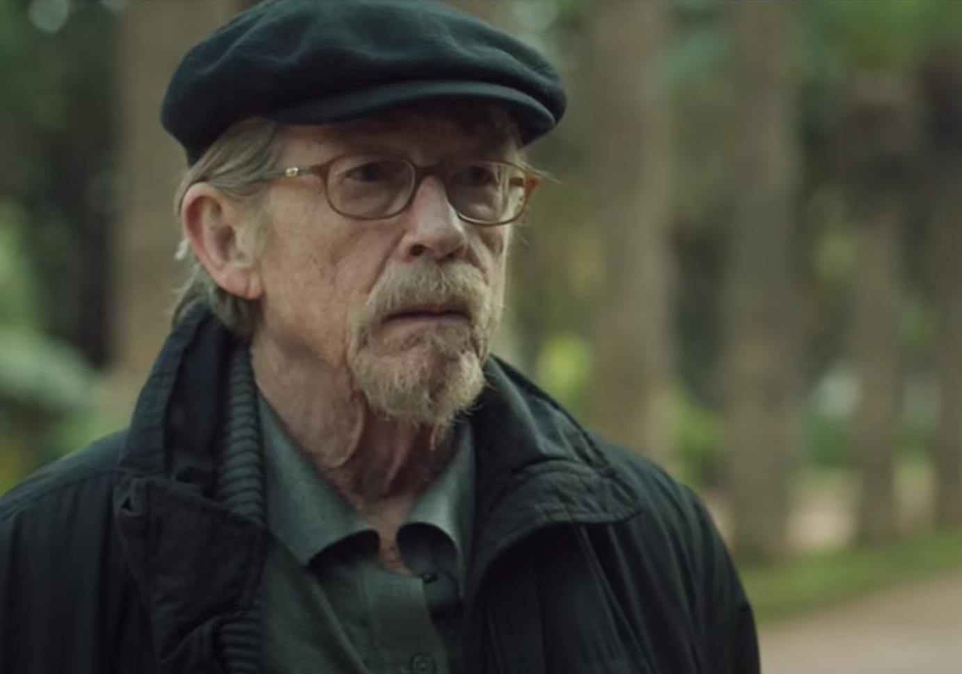 Screenshot of John Hurt from - Damascus Cover (2017)