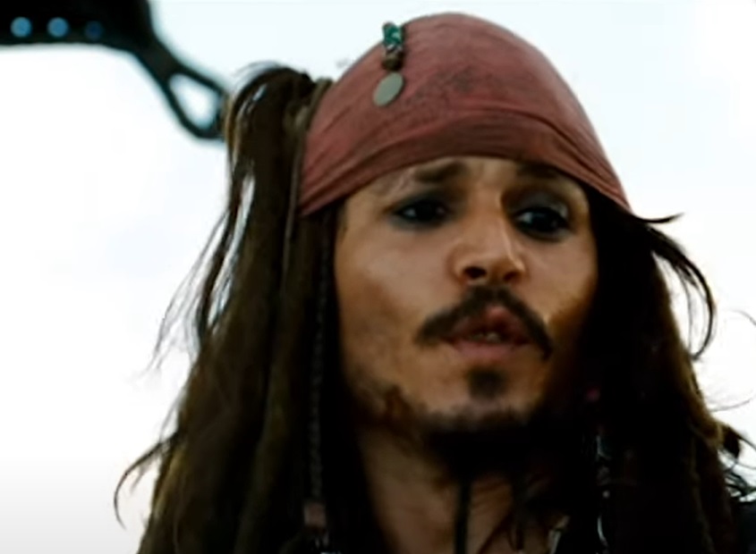 Screenshot from the movie Pirates of the Caribbean: Dead Man's Chest (2006)