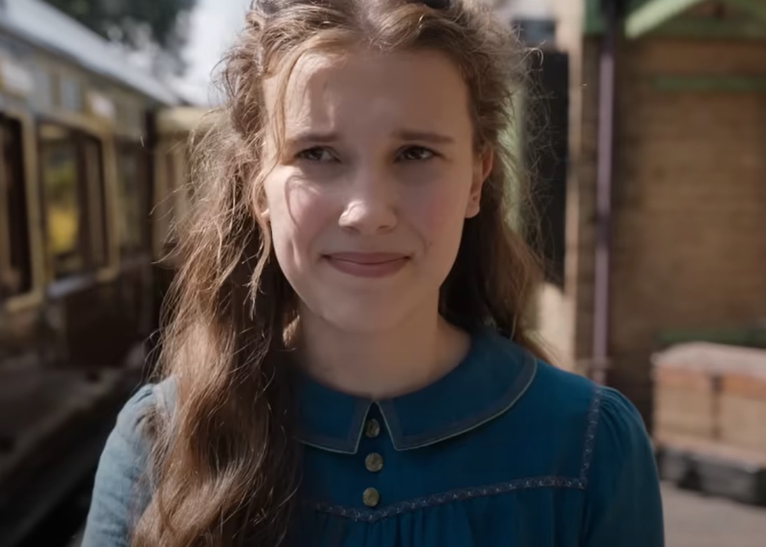 Screenshot from the movie Enola Holmes (2020)