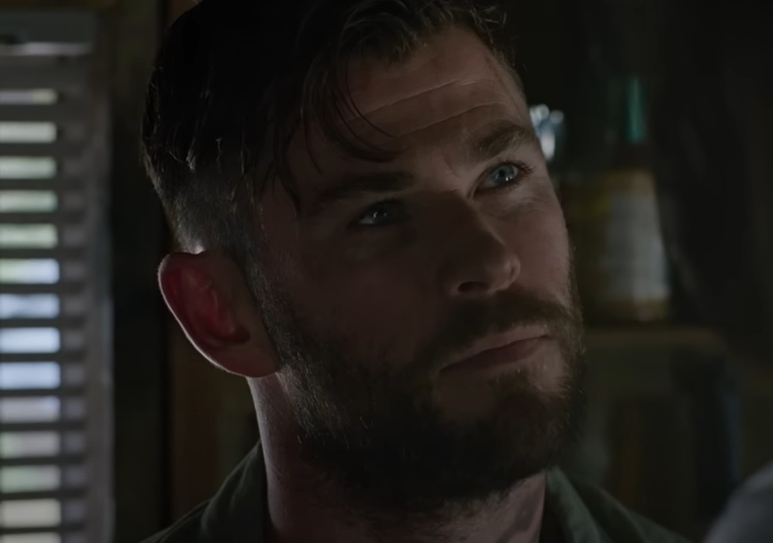 Screenshot from the movie Extraction (2020)