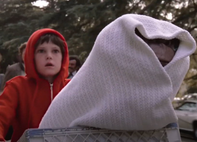A screenshot of the movie ET The Extra-Terrestrial