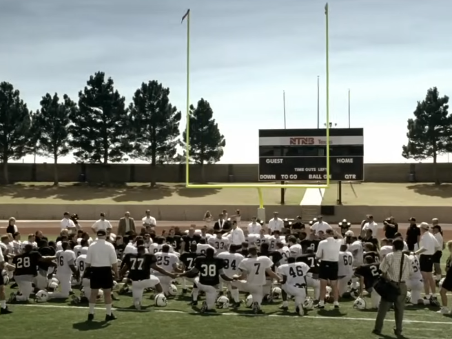 A screenshot of the movie Friday Night Lights