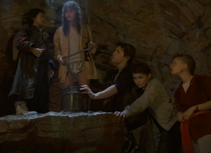 A screenshot of the movie The Goonies