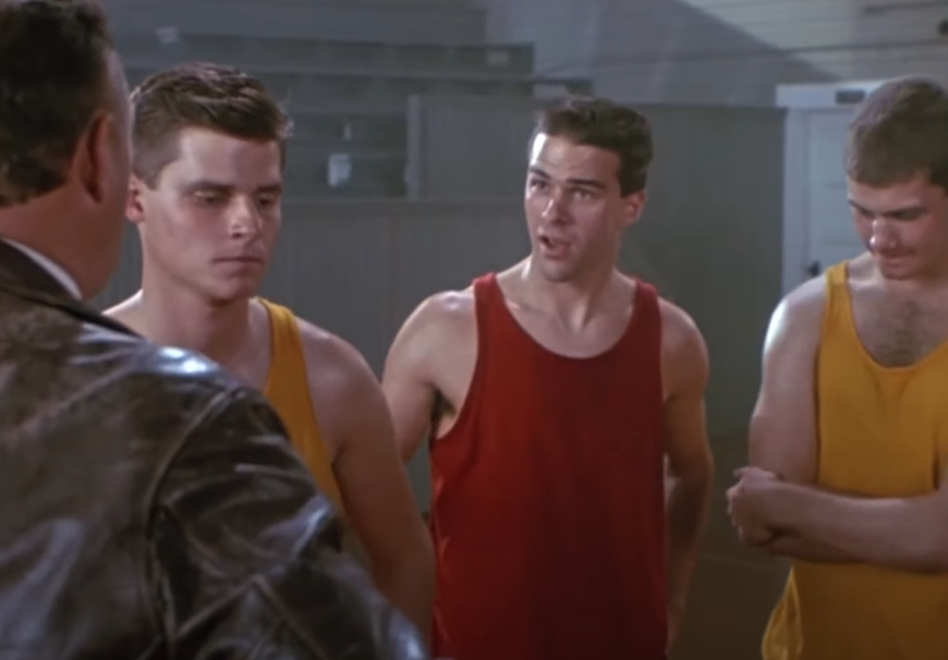 A screenshot of the movie Hoosiers