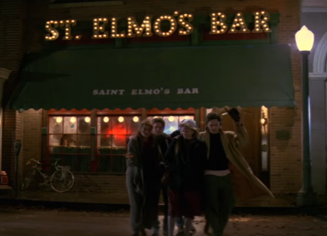 A screenshot of the movie St Elmo’s Fire