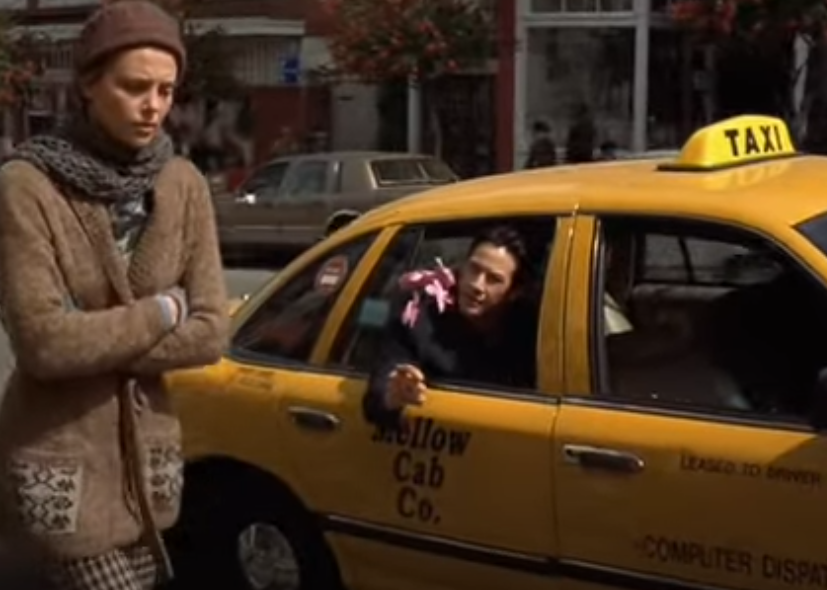 A screenshot of the movie Sweet November
