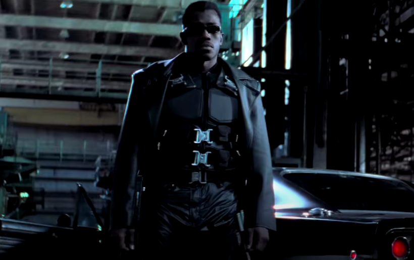 Wesley Snipes as Blade in Blade (1998)