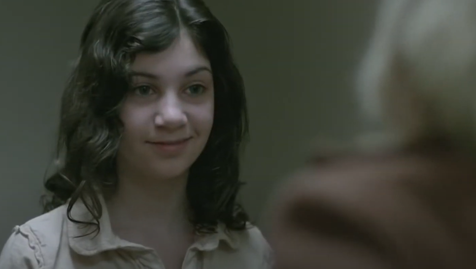 Lina Leandersson as Eli in  Let the Right One In (2008)