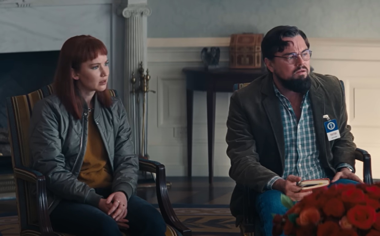 Screenshot from the movie Don't Look Up (2021)