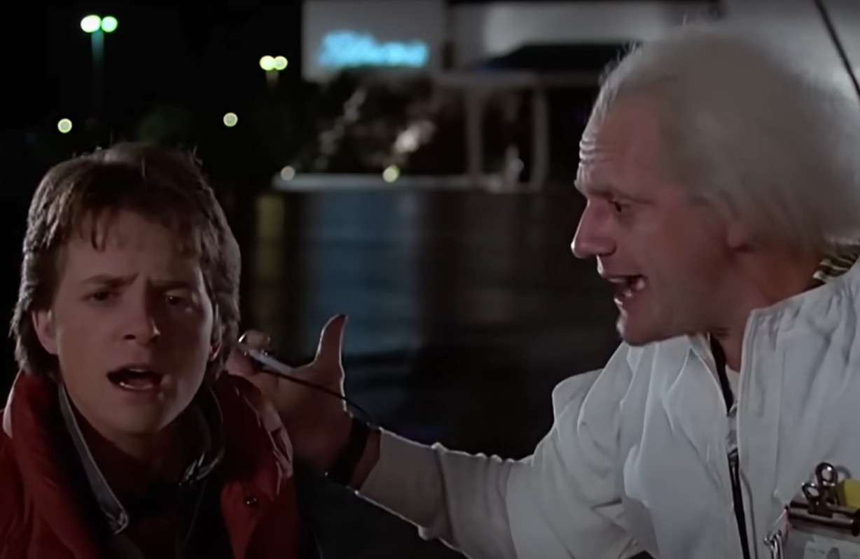 Screenshot from the movie Back to the Future (1985)