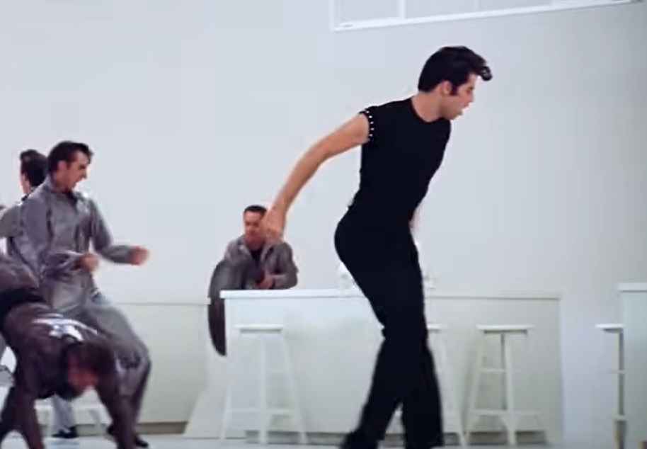 Screenshot from the movie Grease (1978)