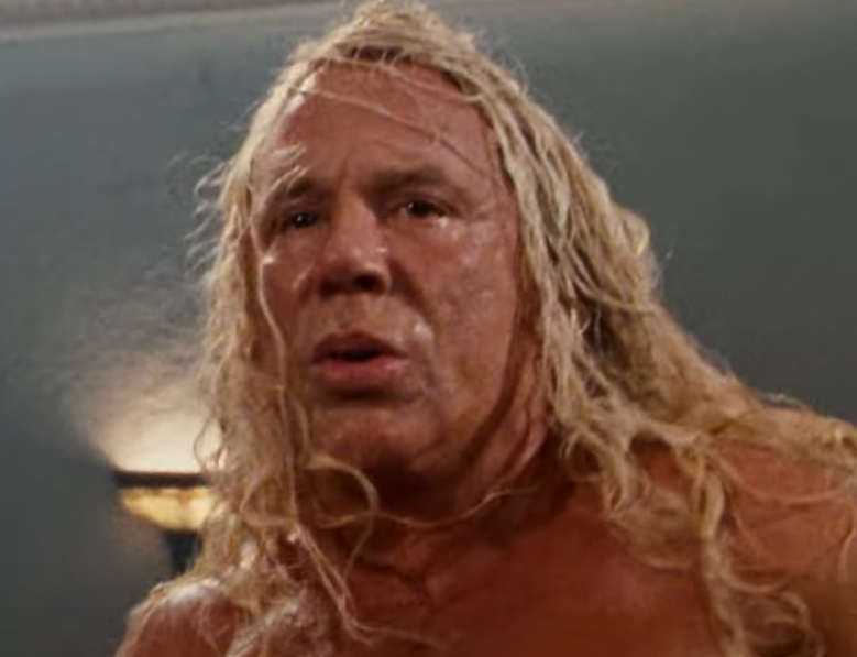 Screenshot from the movie The Wrestler (2008)