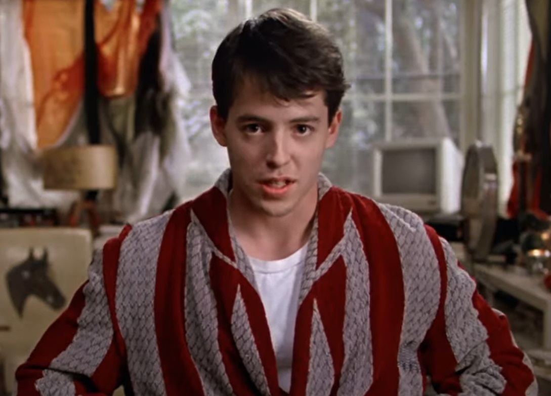 Screenshot from the movie Ferris Bueller's Day Off (1986)