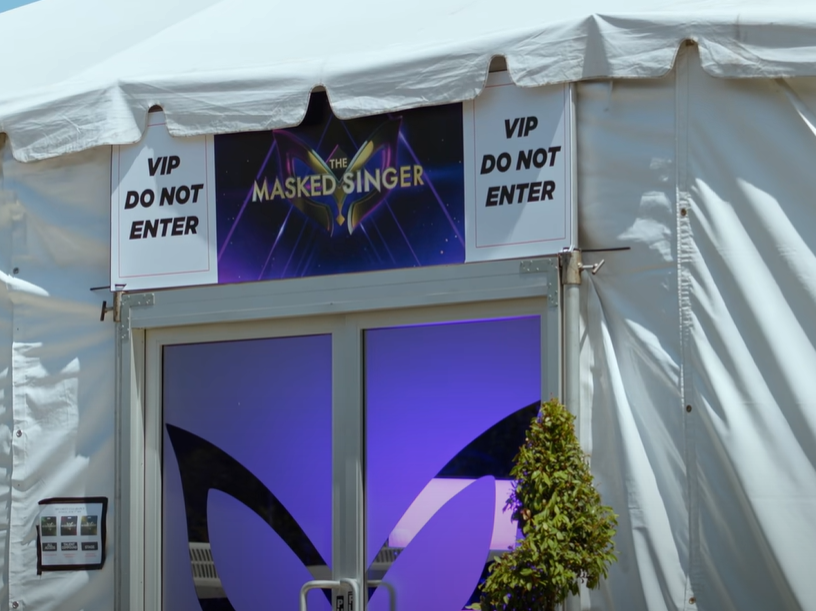 A screenshot of the TV Show The Masked Singer