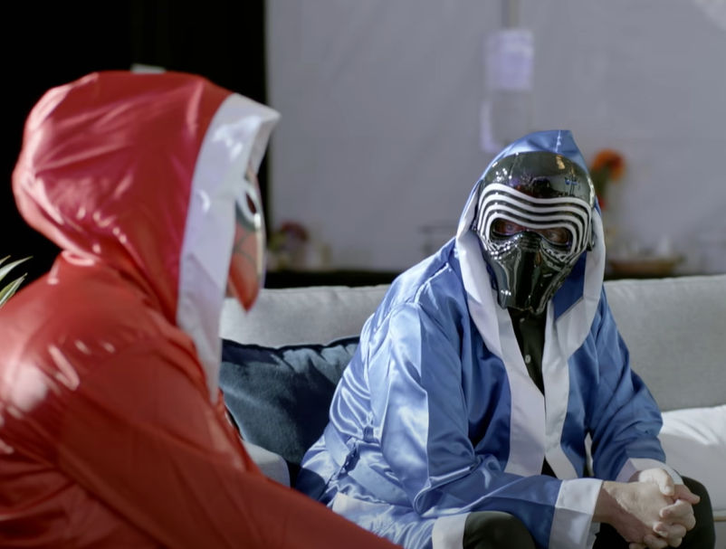 A screenshot of the TV Show The Masked Singer