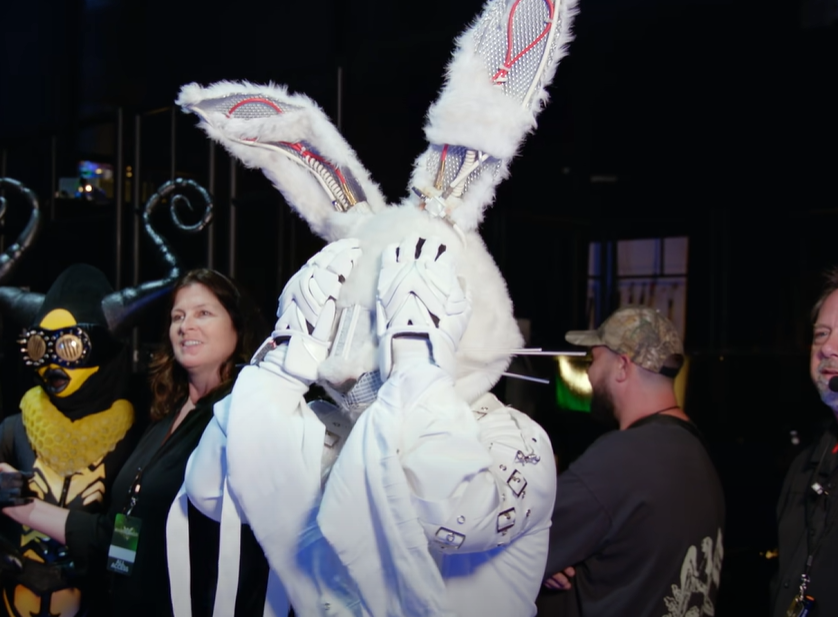 A screenshot of the TV Show The Masked Singer