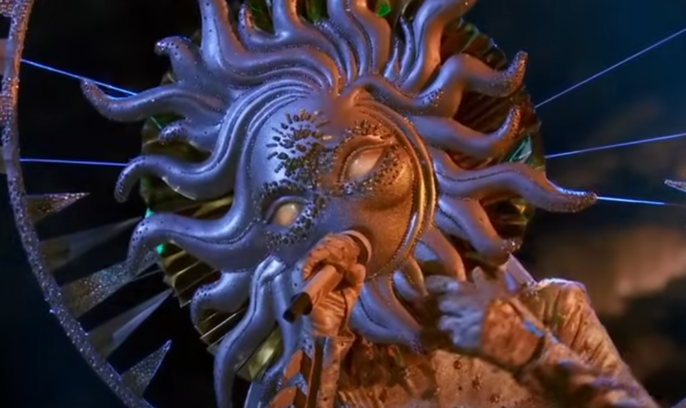 Screenshot  of the TV Show  The Masked Singer