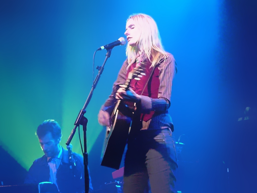 Aimee Mann performing in Manchester