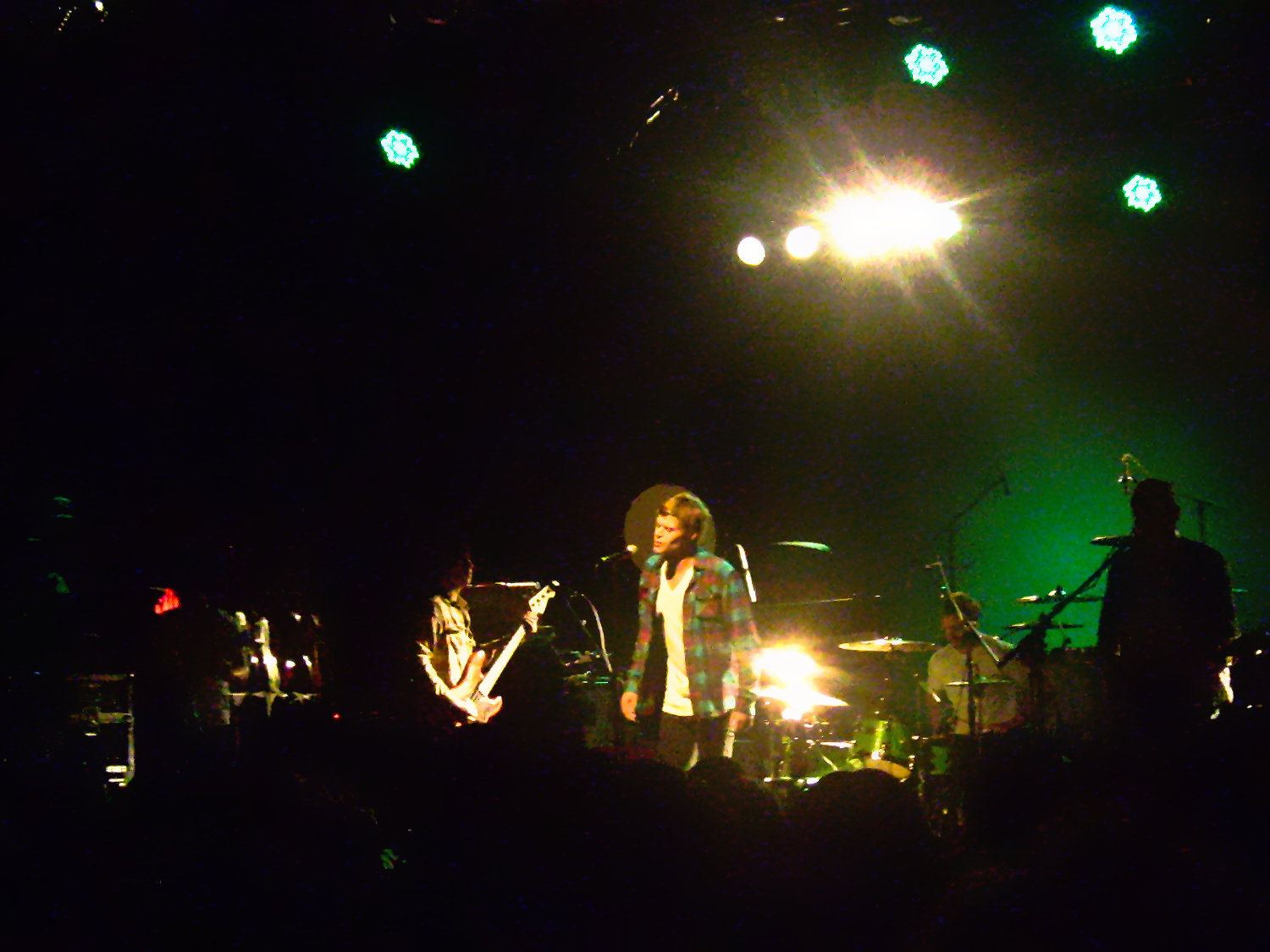 Crime In Stereo band performing