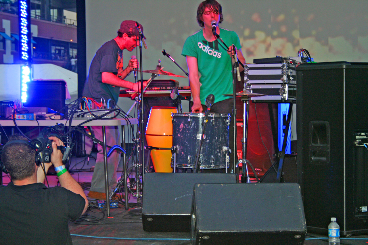 Animal Collective Indie Rock Group performing
