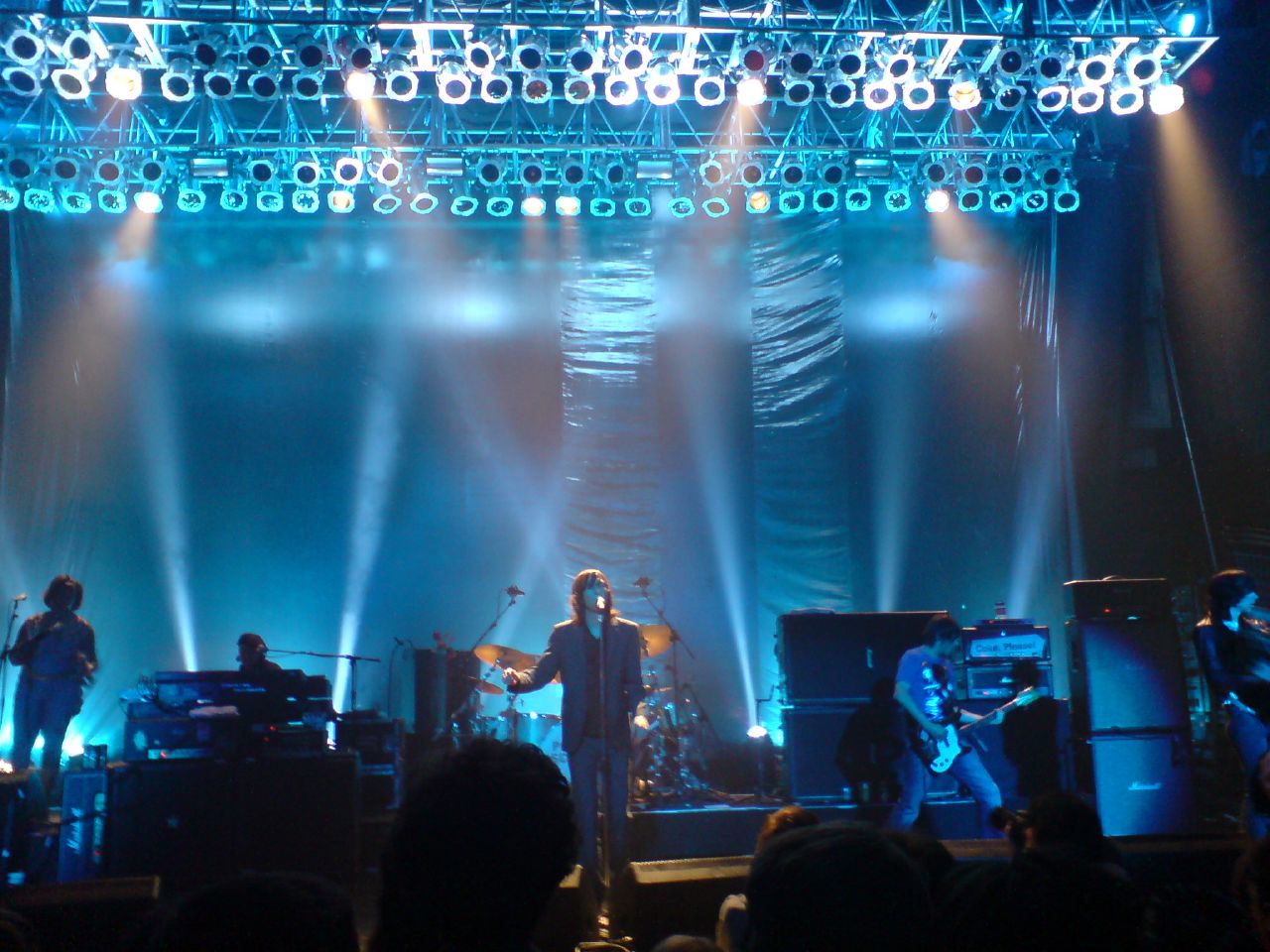 Primal Scream performing