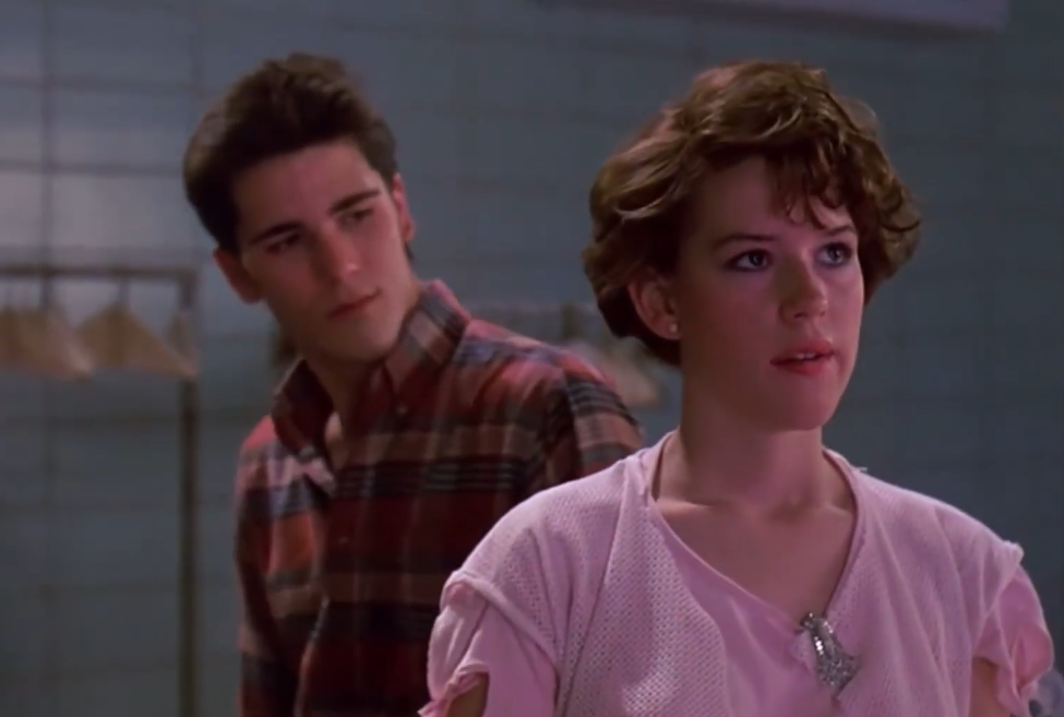 Screenshot from the movie Sixteen Candles (1984)