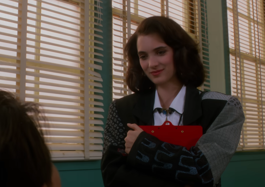 Screenshot from the movie Heathers (1988)
