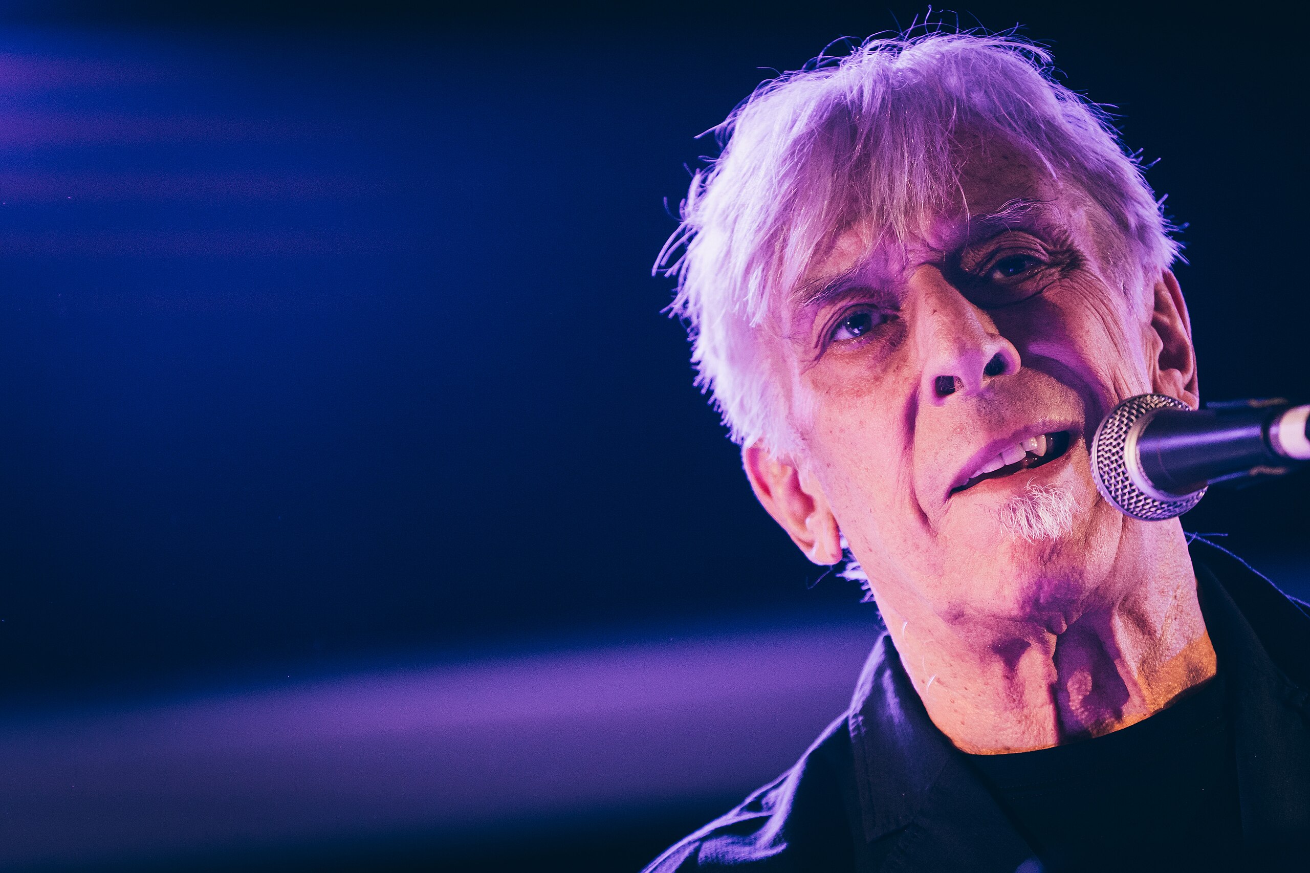 John Cale performing