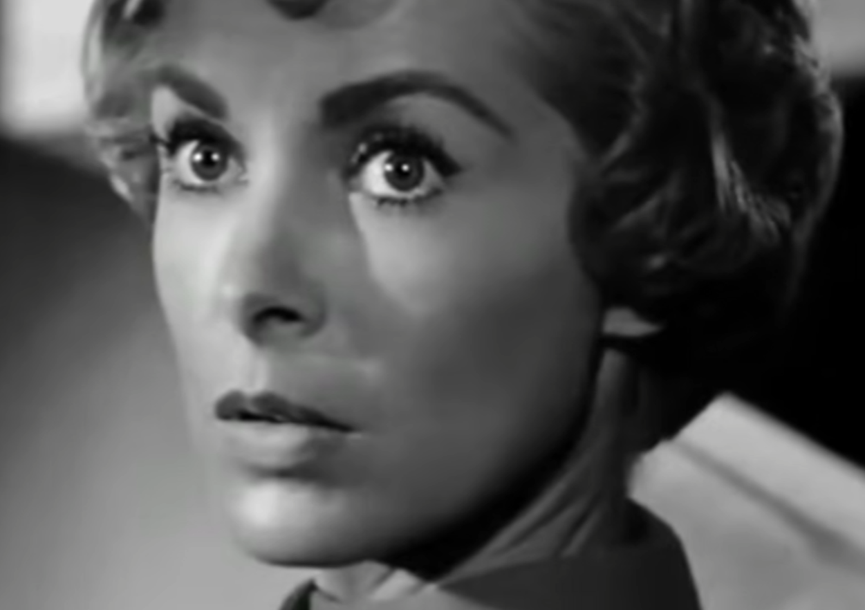 Screenshot from the movie Psycho (1960)