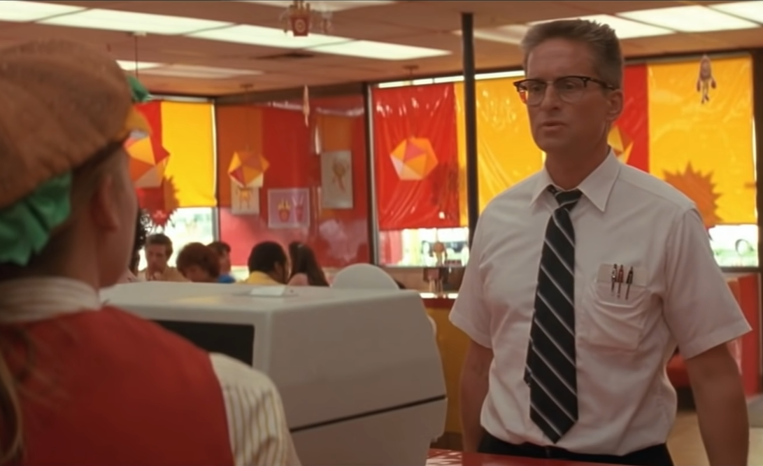 Screenshot from the movie Falling Down (1993)